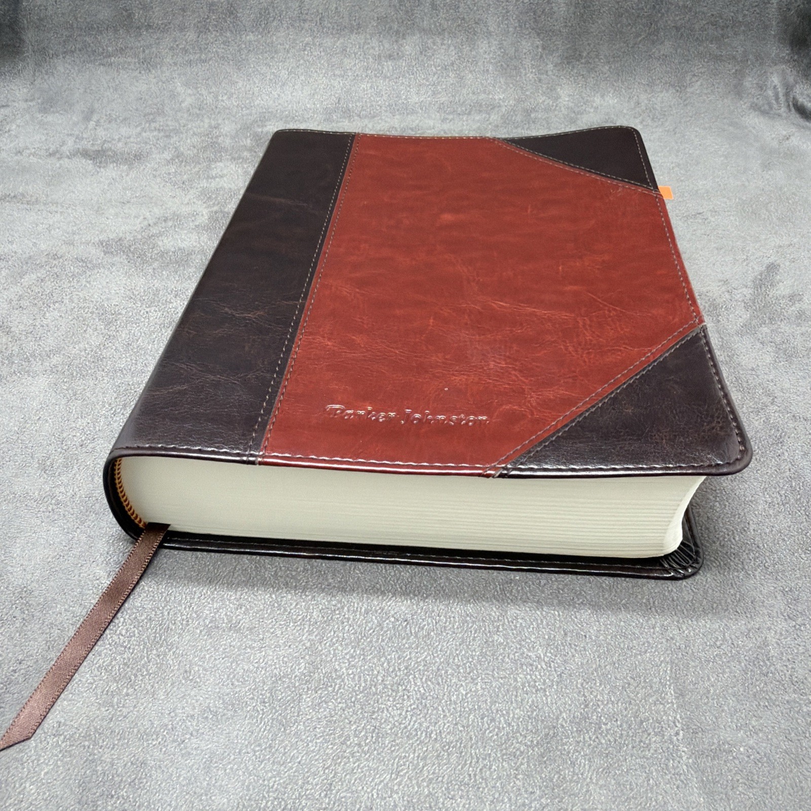 ESV Single Column Journaling Bible (Crossway 2016), TruTone PERSONALIZED