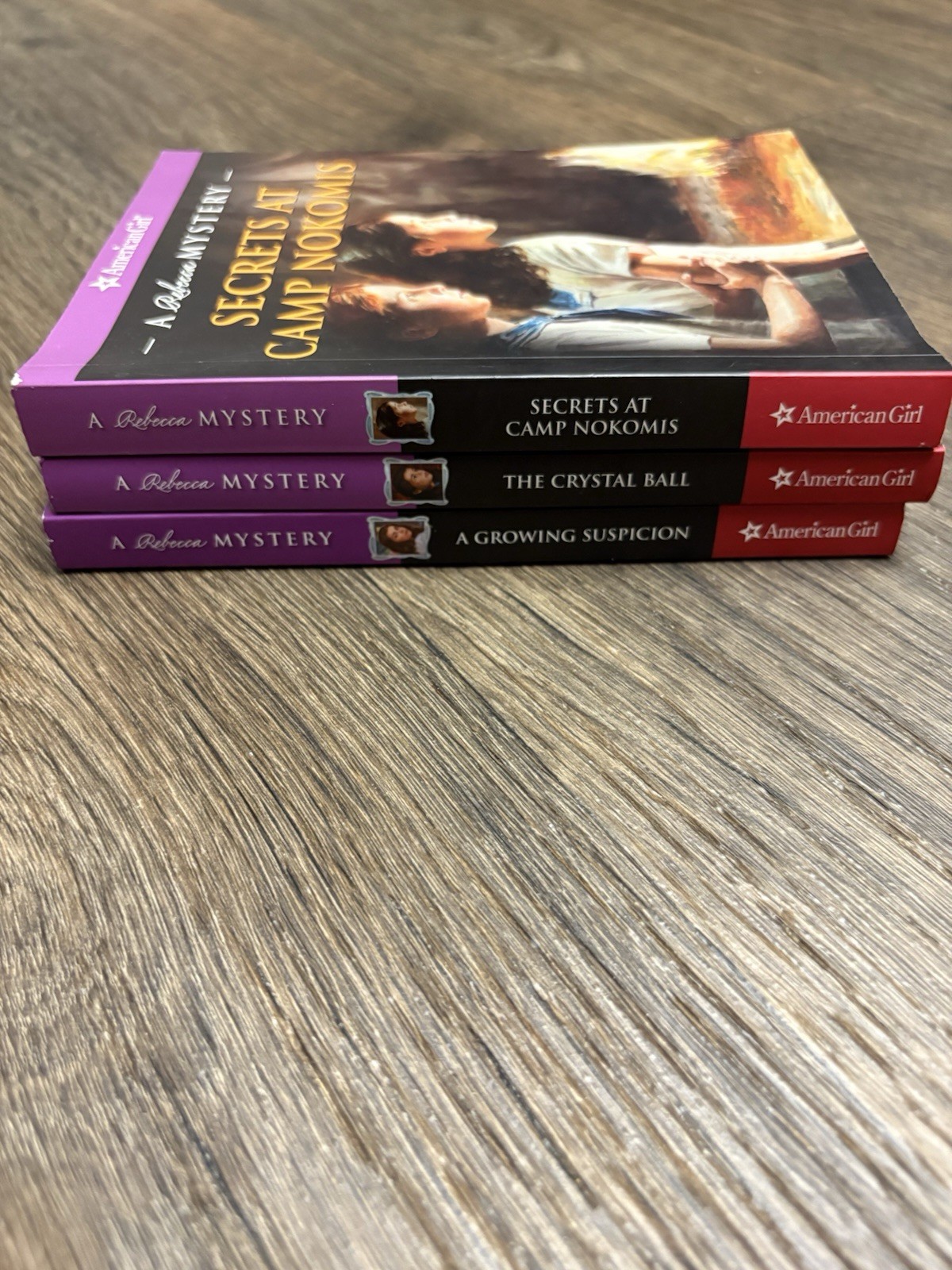 American Girl Lot Of 3 Rebecca Mystery Books