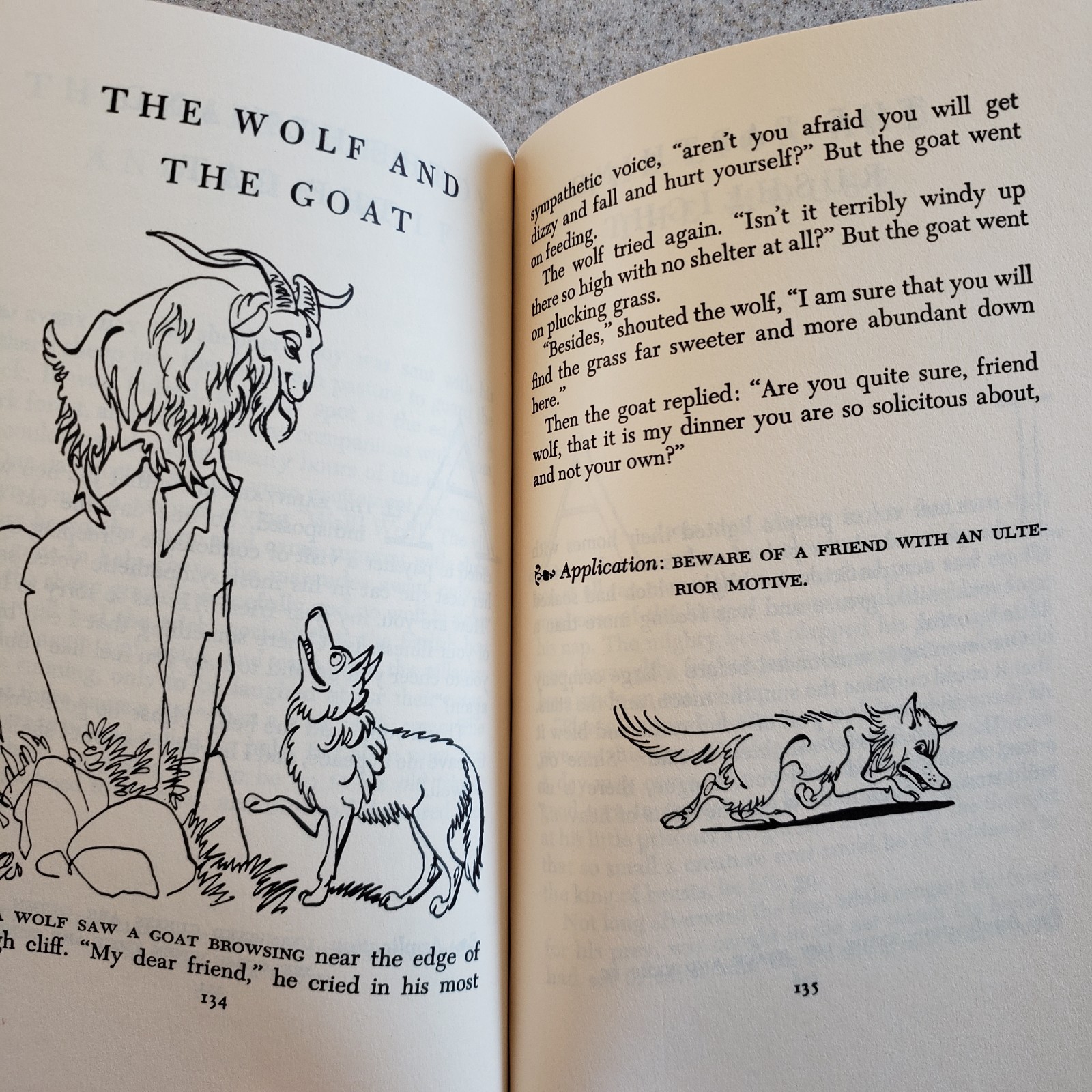 Aesops Fables Illustrated Junior Library 1989 Printing 234 Pages