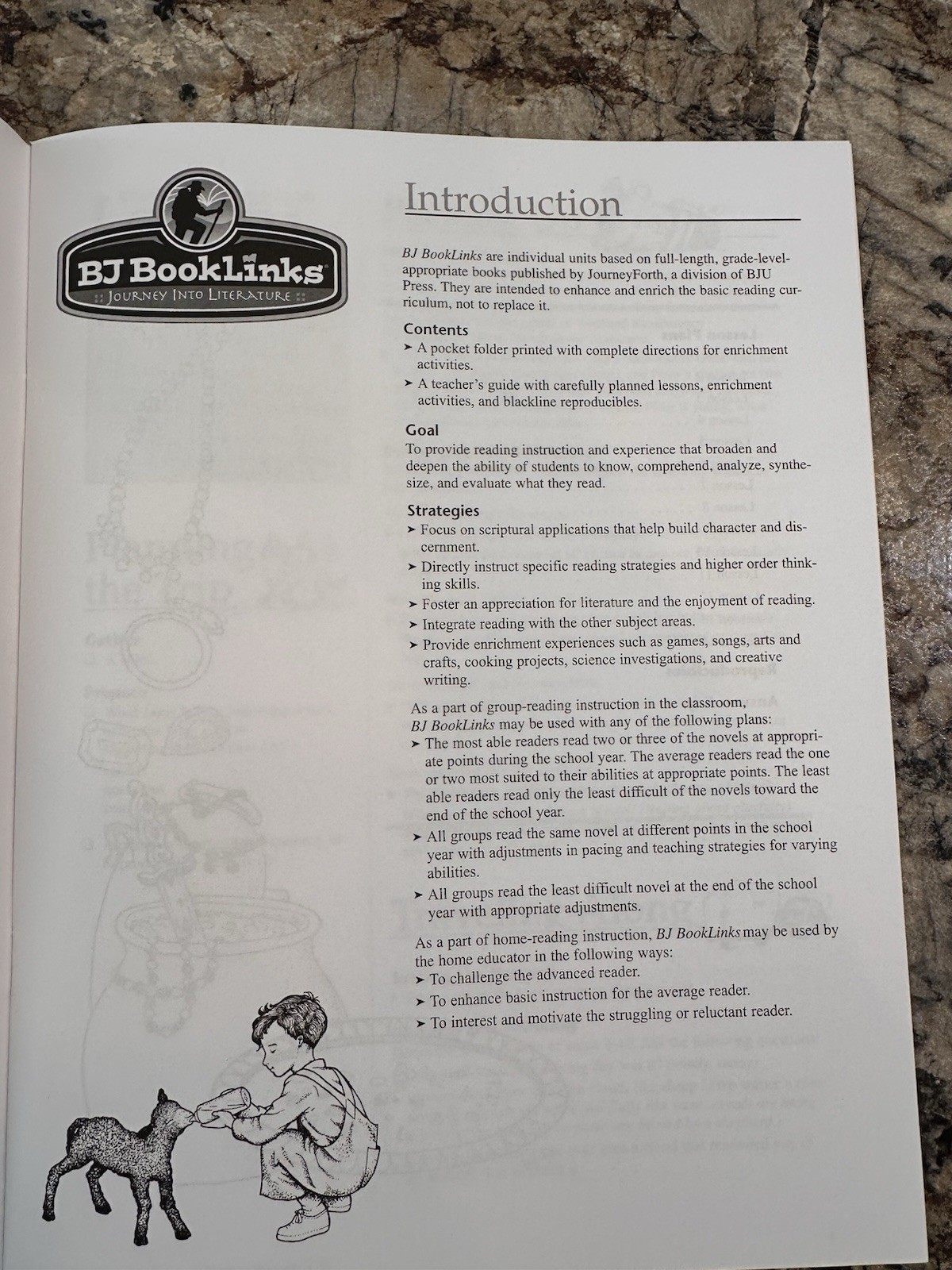 BJ BookLinks: Mountain Born PB Chapter Book Yates/Unwin + Lesson Plans
