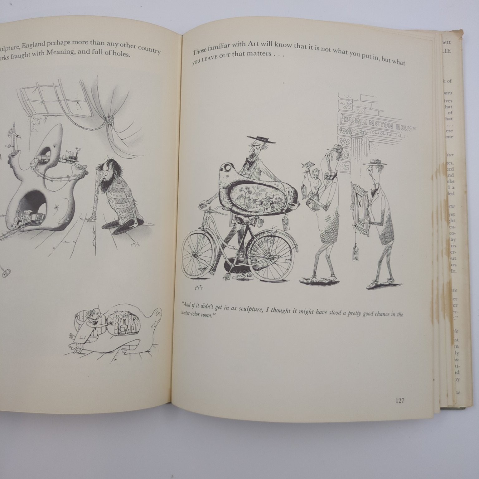 Emett’s Domain Rowland Emett 1953 First Edition Illustrated Harcourt Brace