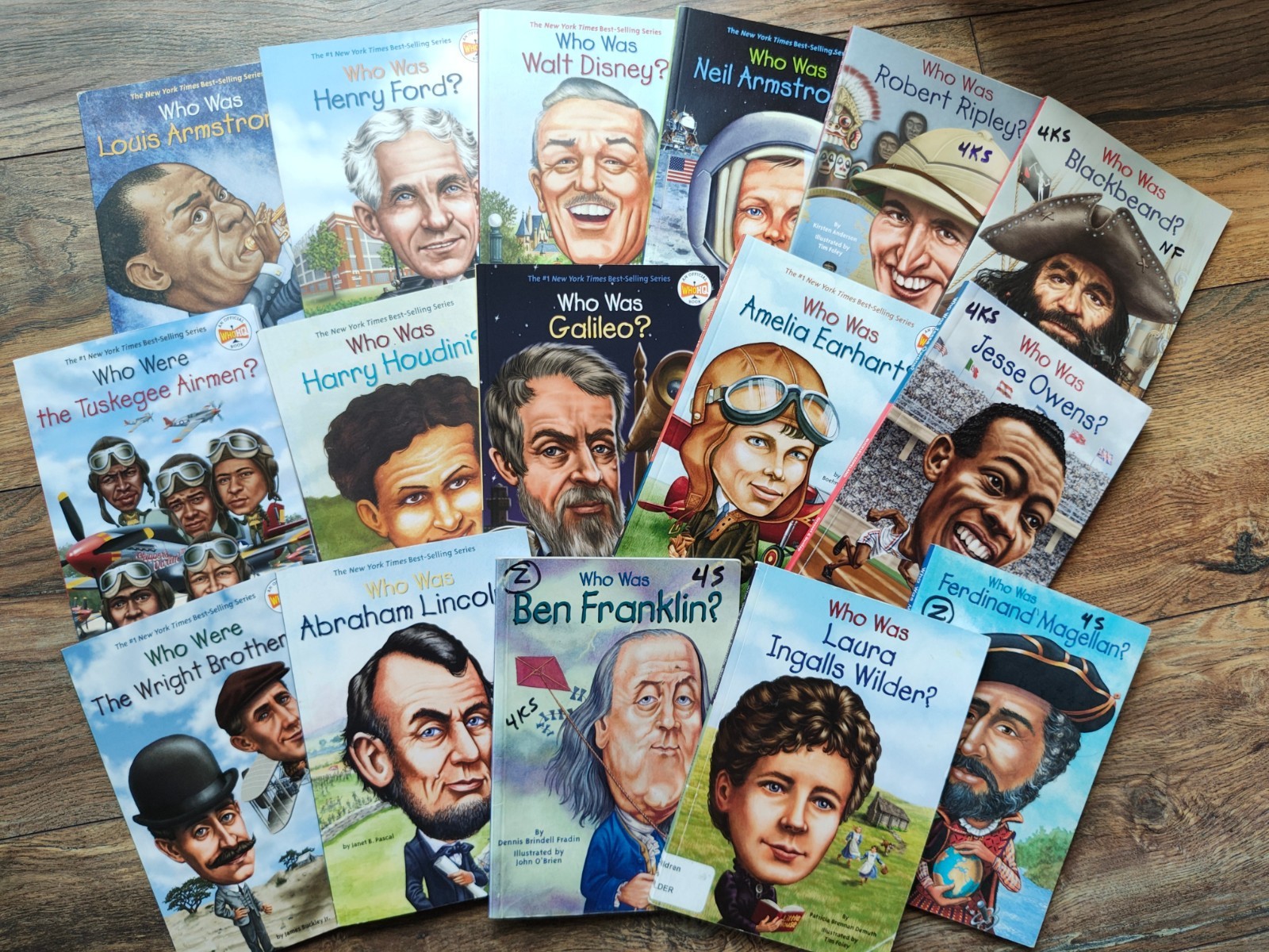 Mixed Lot Set Of 27 Who Is Was, Where Is Were, What Is Was Books