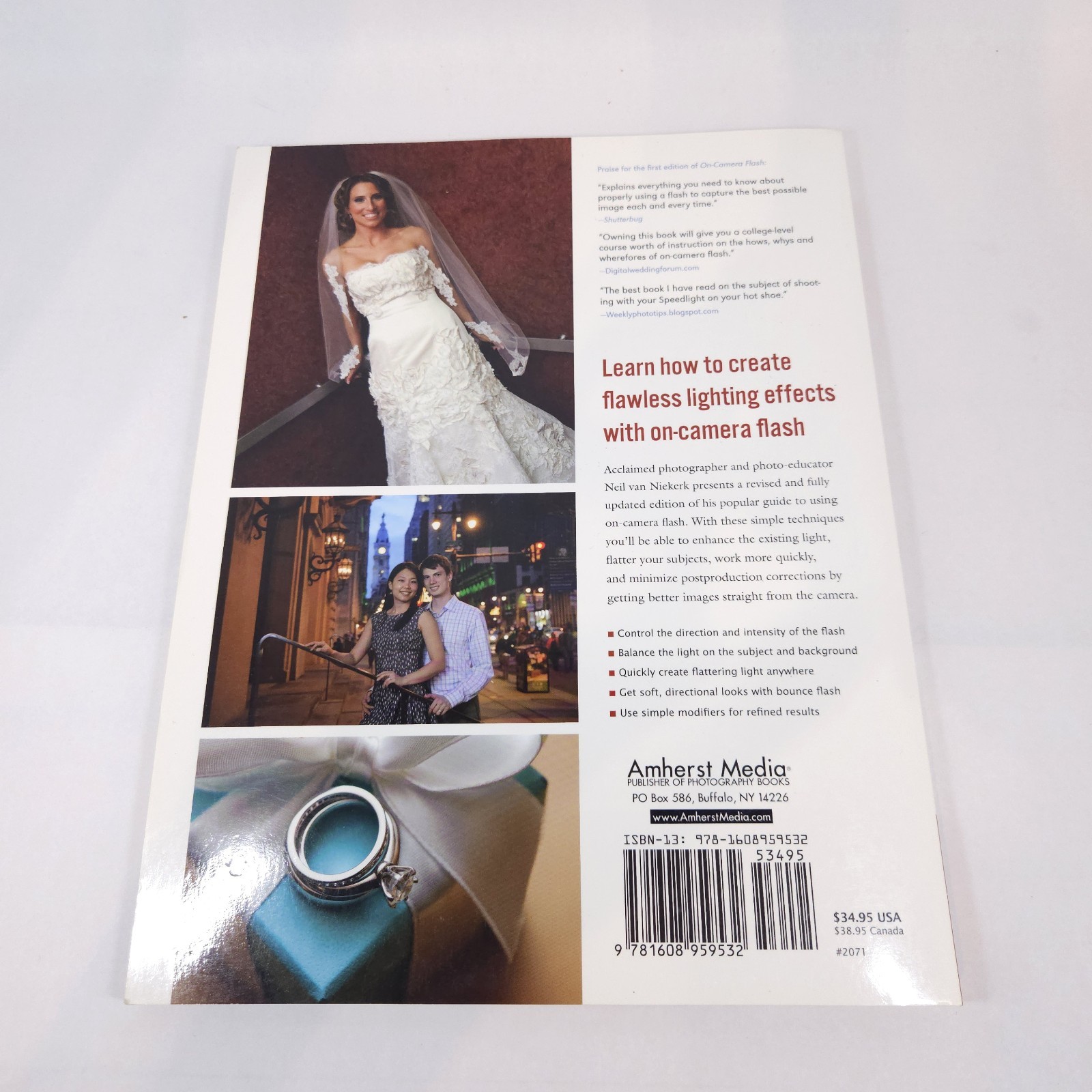 Photography Book Lot of 3: Ziser Captured by the Light, Flash, Digital Simplifie