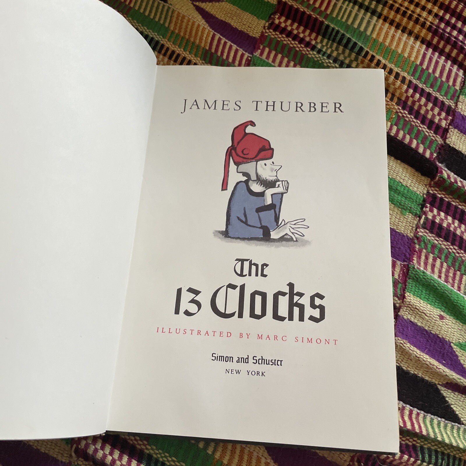 1950 The 13 Clocks by James Thurber Marc Simont Illustrator HC DJ 4th Printing