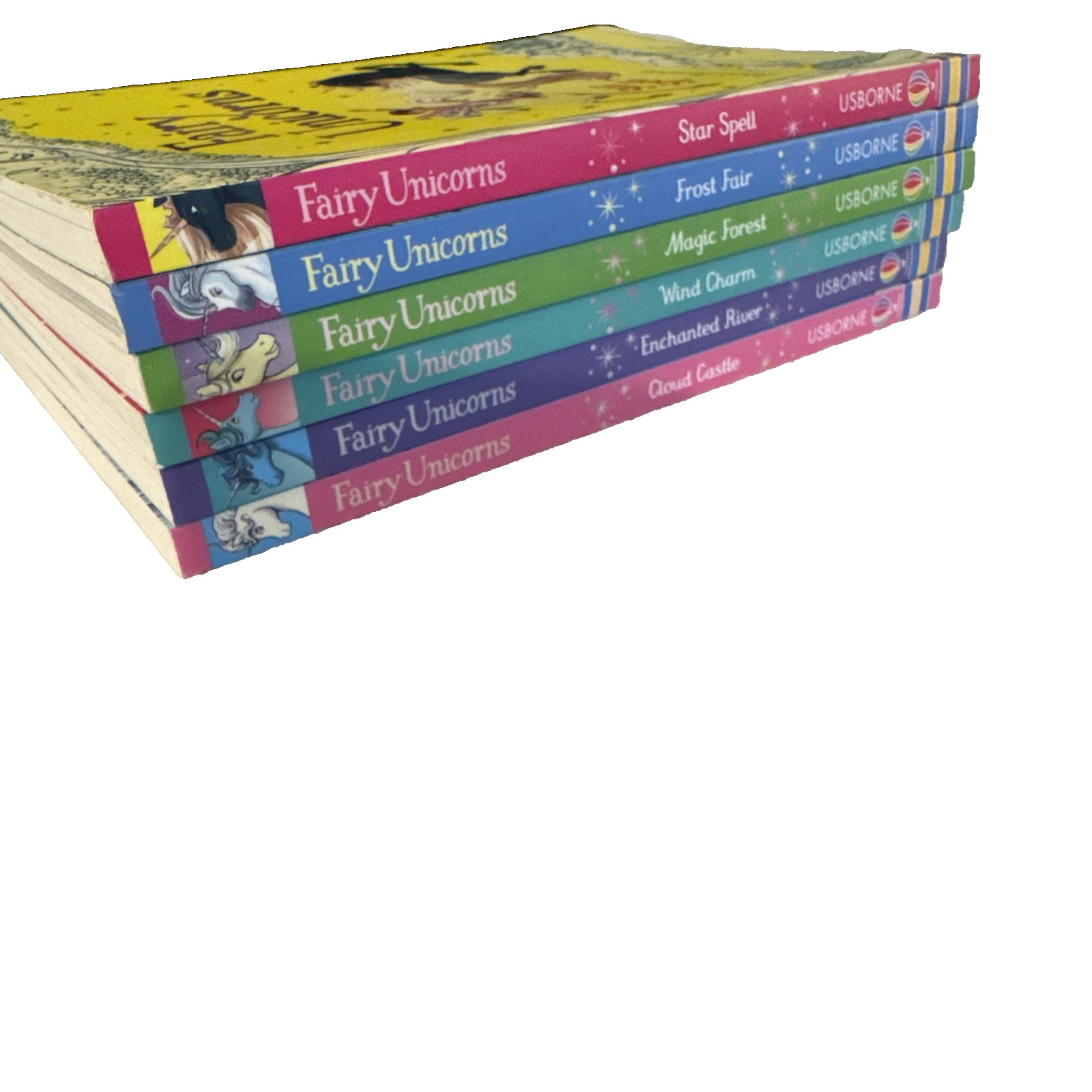 (6)- Fairy Unicorn Series by Zanna Davidson Usborne Brand New