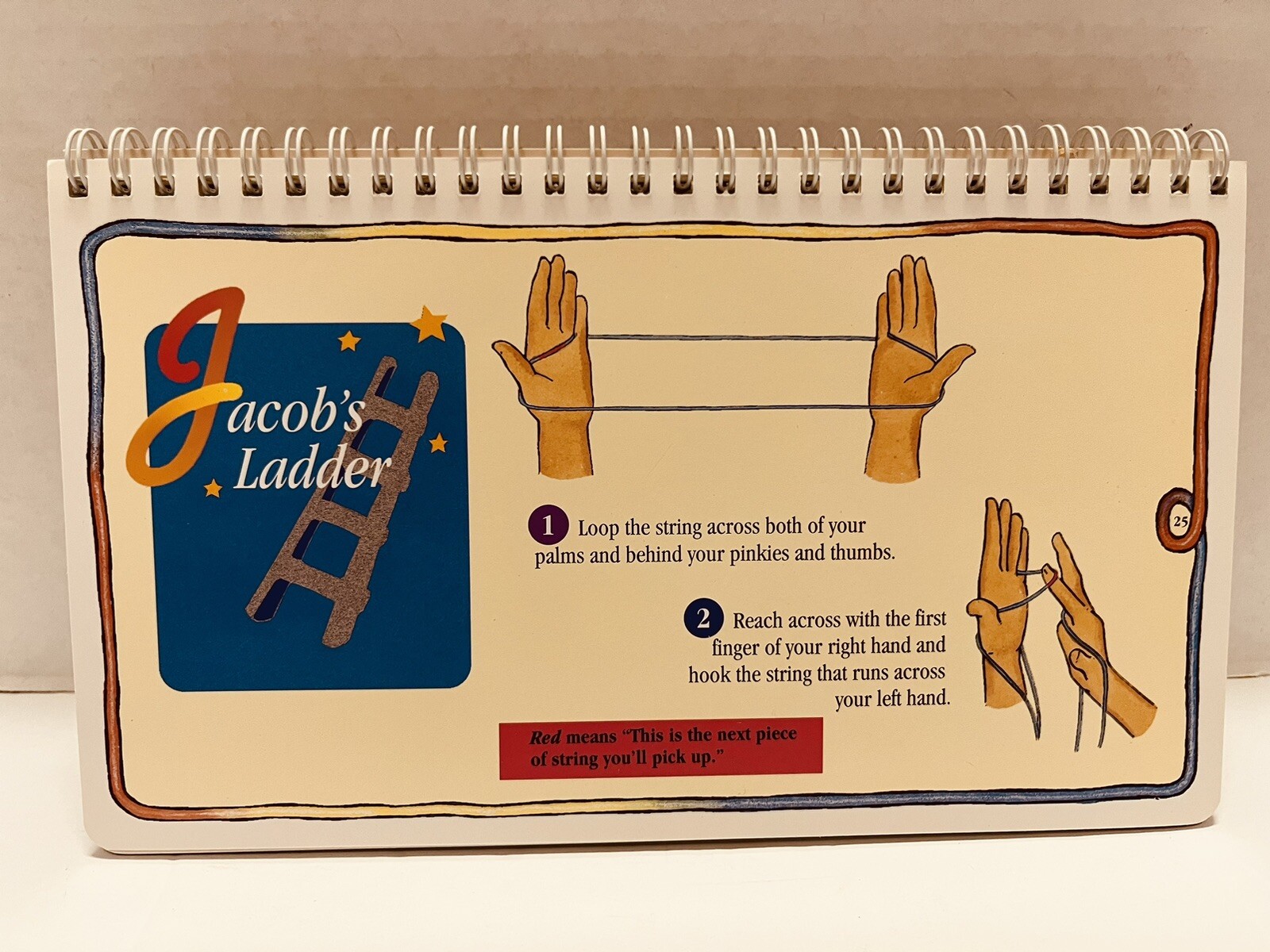 Cat’s Cradle Book of String Figures by Anne Akers Johnson 1993 HB Klutz Press