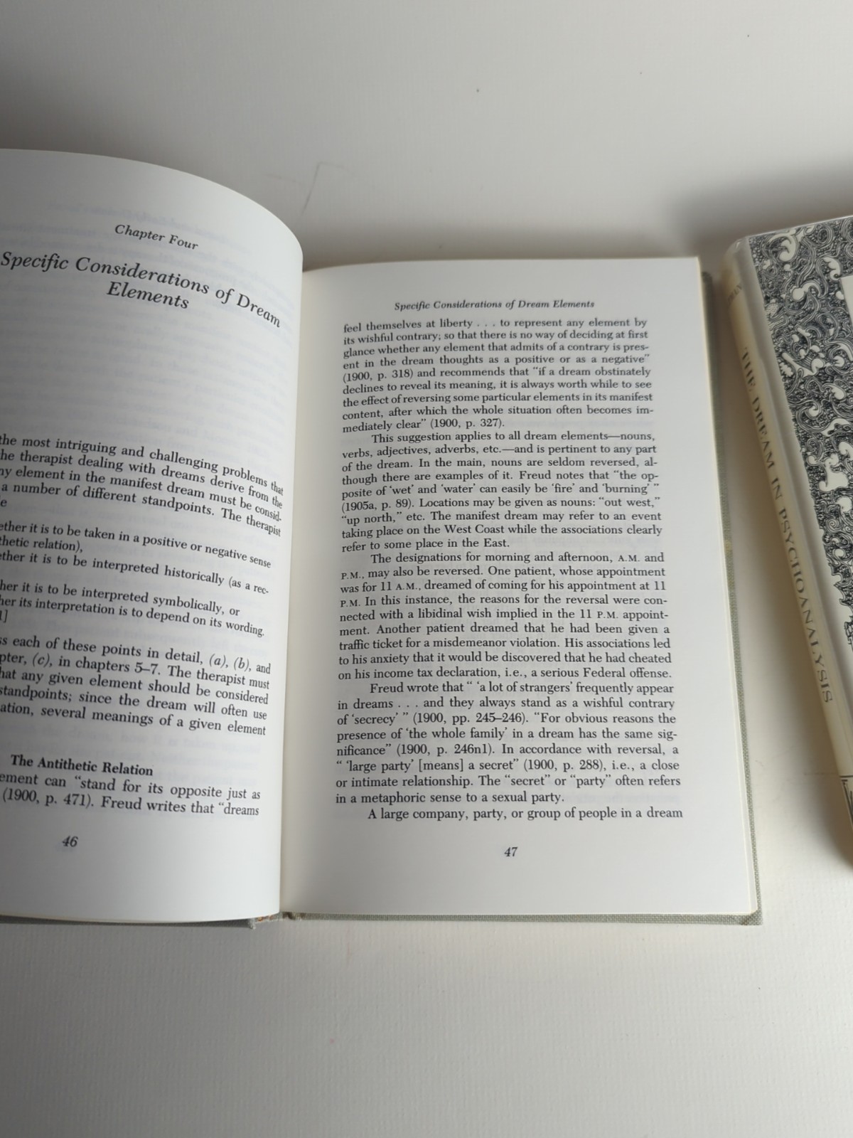 Lot 2 Psychoanalysis Dream Books Altman Dream in Psychoanalysis Grinstein Freud