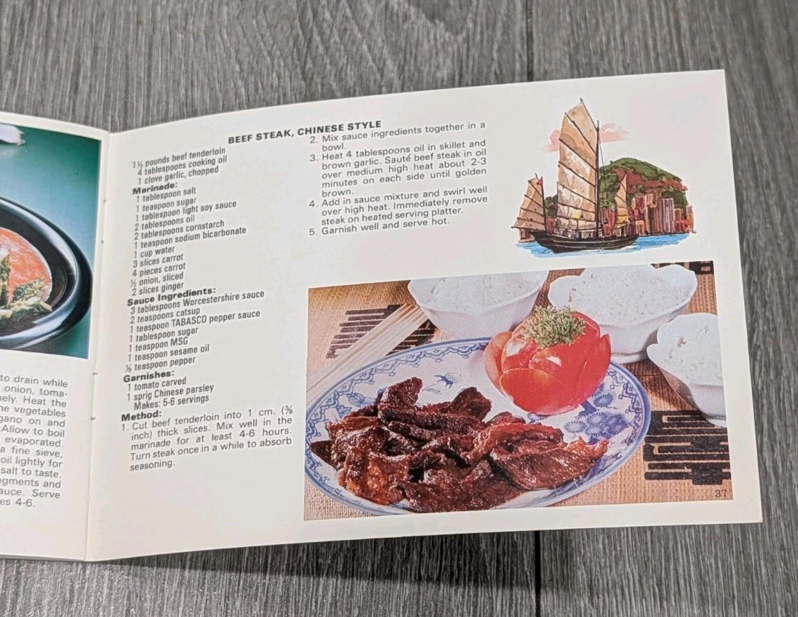 From the Land of Tobasco Sauce Booklet, 35 pages 1984