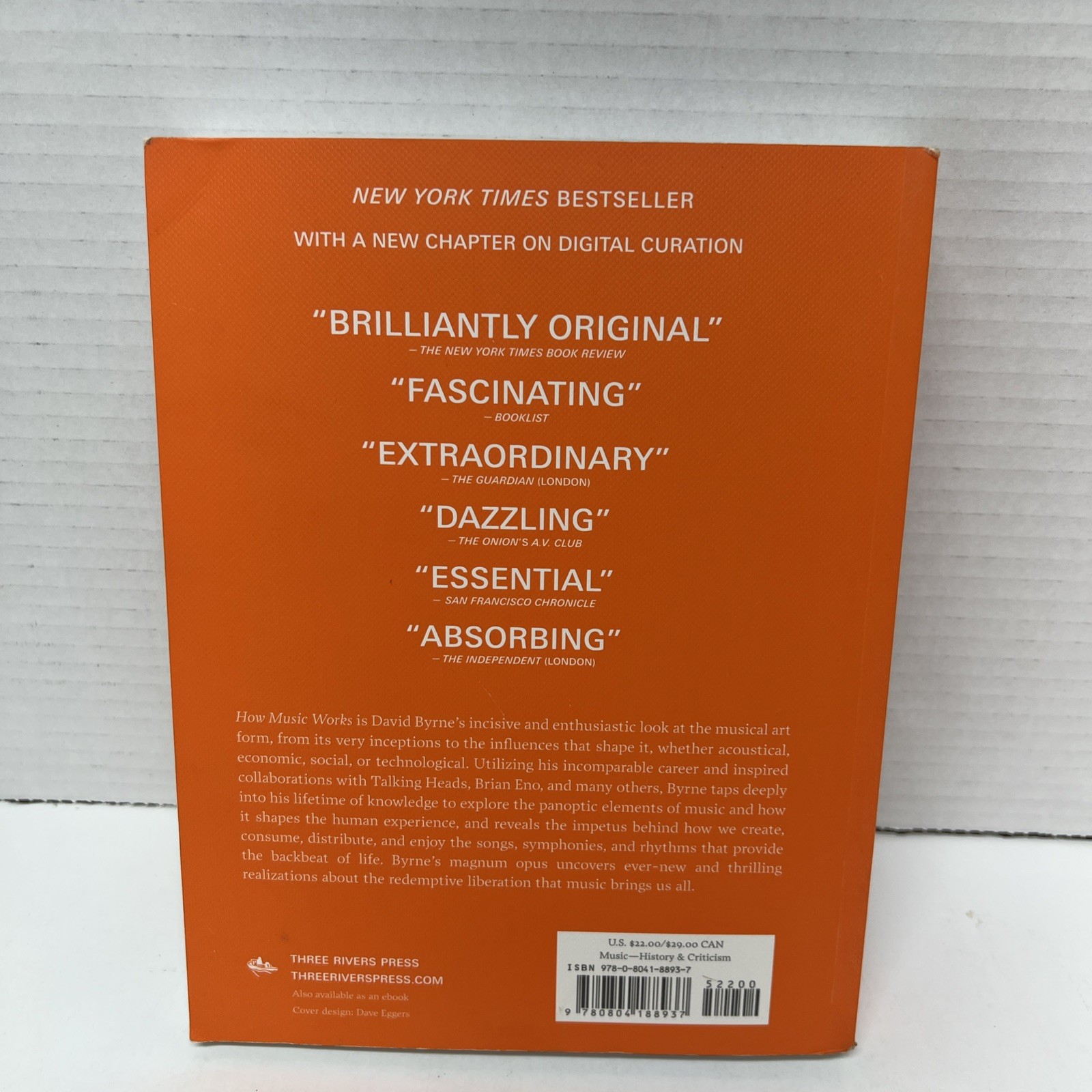 How Music Works by David Byrne (2017, Paperback) – Music History & Criticism