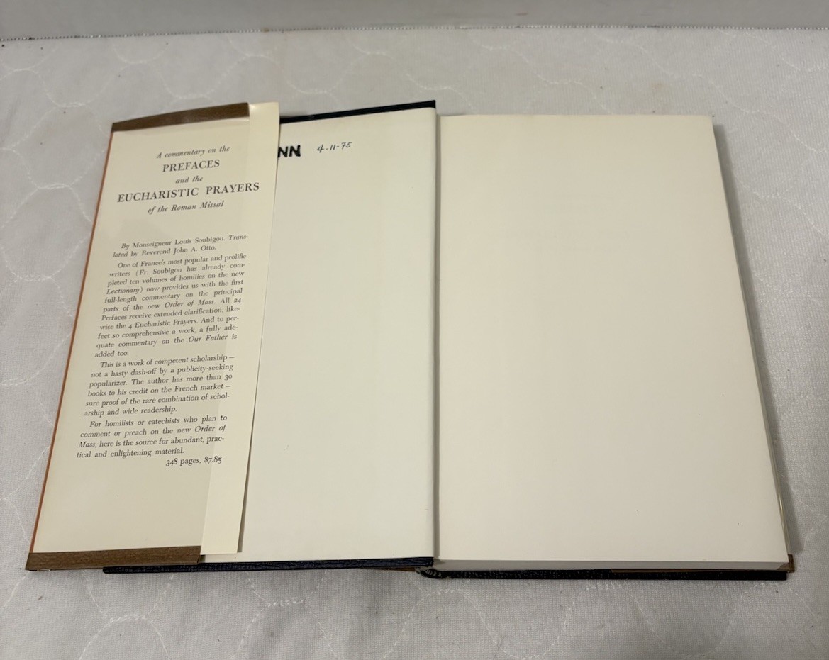 A Commentary on the Prefaces and the Eucharistic Prayers of the Roman Missal
