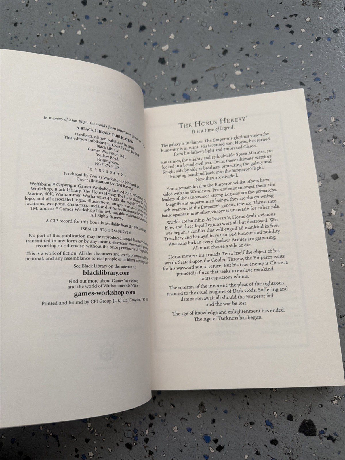 The Horus Heresy: Wolfsbane by Guy Haley Paperback 2018