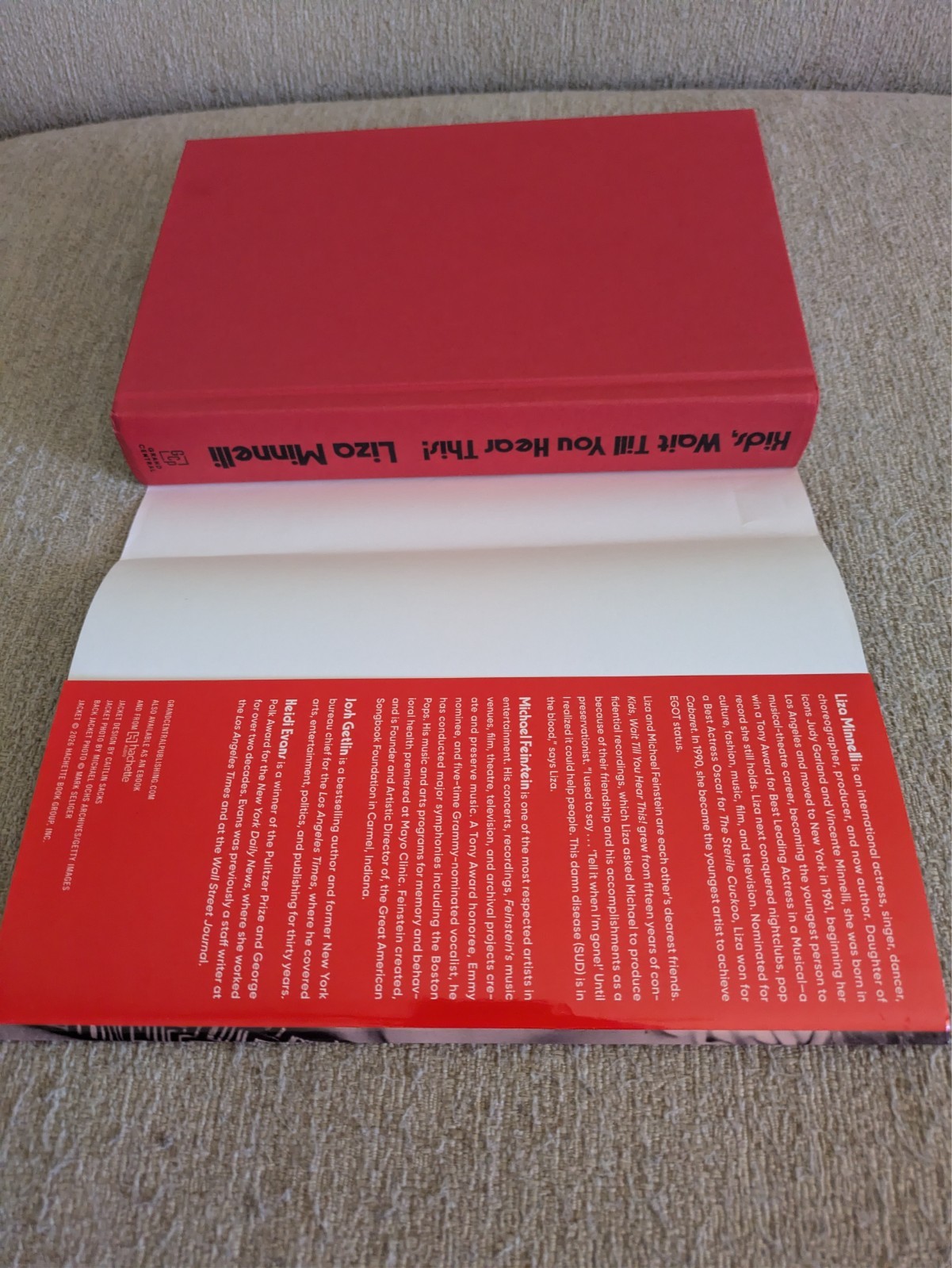 Kids, Wait Till You Hear This! | Liza Minnelli | 2026 Hardcover | HOW GRAND!