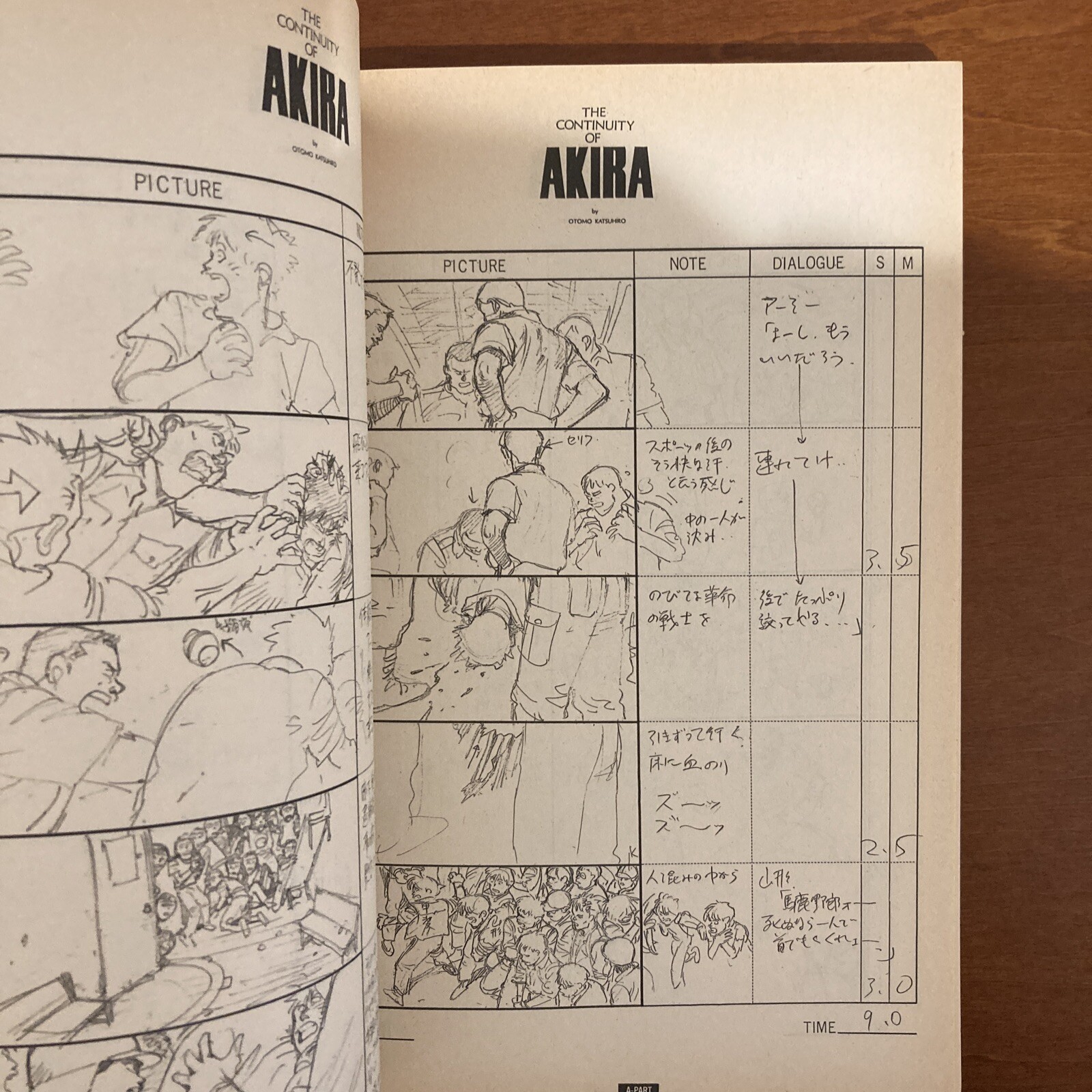 AKIRA Storyboard Collection 1 THE CONTINUITY OF AKIRA Katsuhiro Otomo Art Book