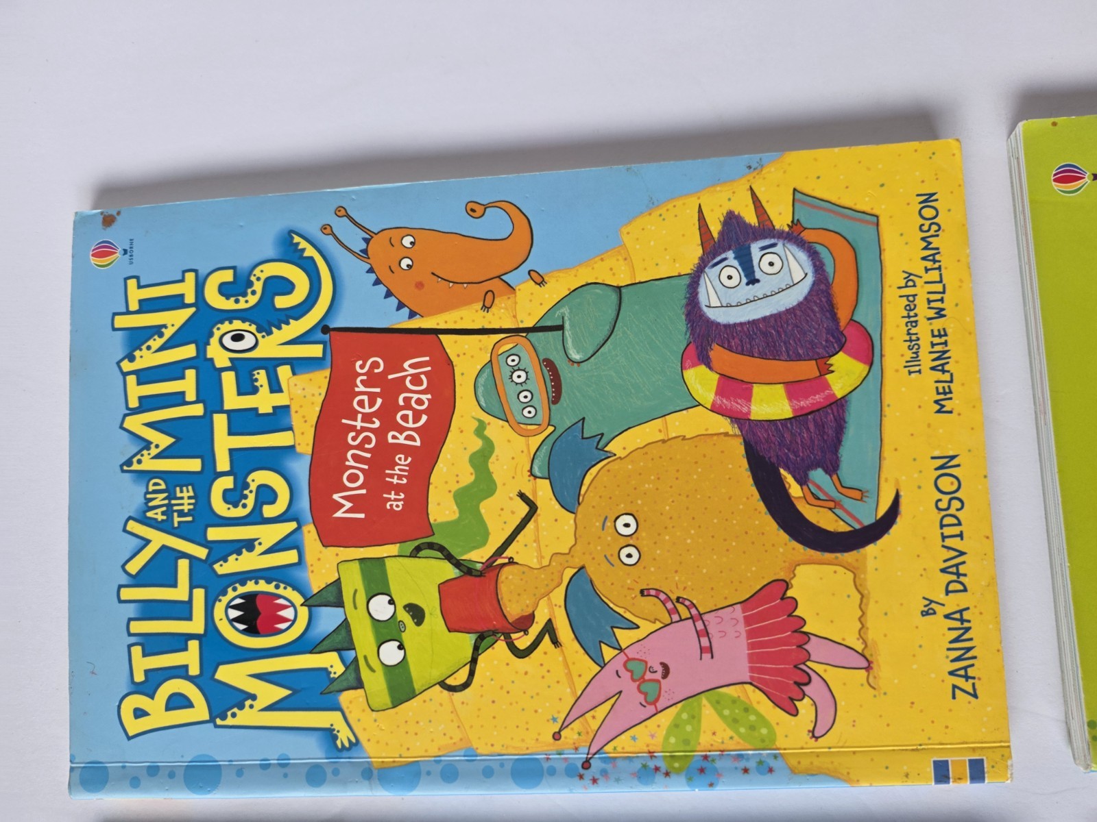 Usborne Billy And The Mini Monsters Books by Zanna Davidson- Lot of 9 VGC PB