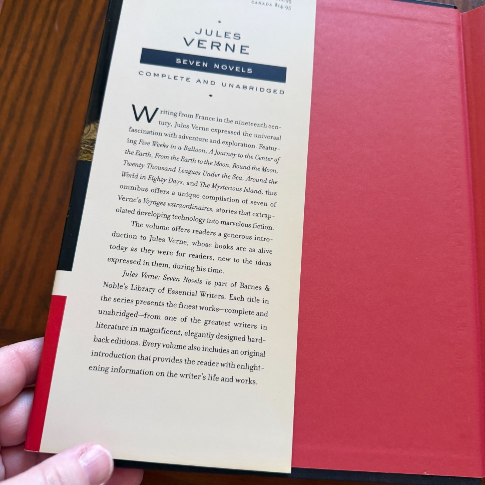 jules Verne Complete & Unabridged set of novels Barnes & Noble 7 novels
