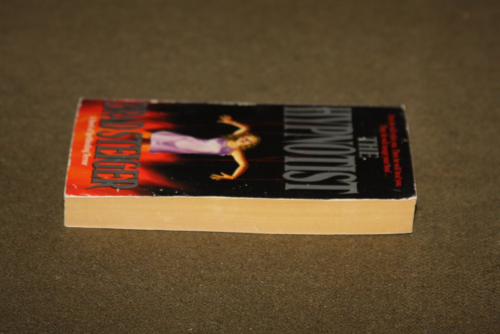 The Hypnotist by Brad Steiger 1989 PB 1st Print Charter Horror