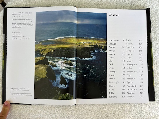 Ireland A Photographic Journey By Emma Howard & David Lyons Hardcover Book New