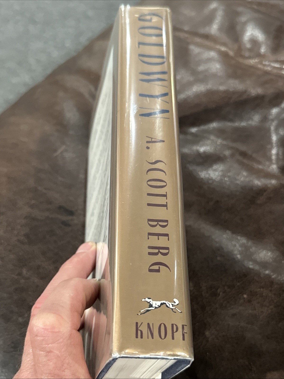 Goldwyn : A Biography by A. Scott Berg 1989 HC DJ B-10725