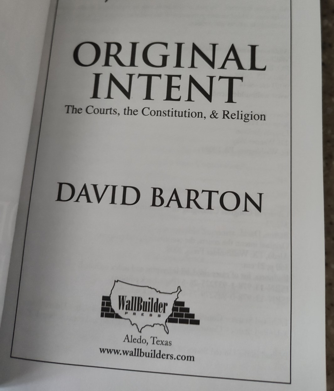3 titles on Christianity & Civil Government, DVD, Original intent, David Barton