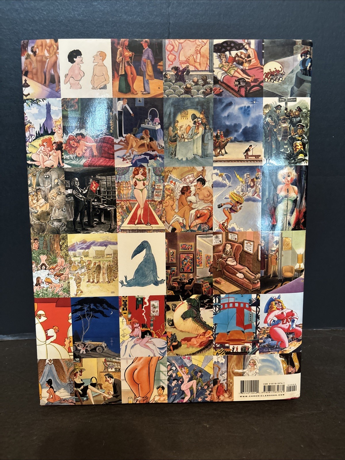 Playboy 50 Years The Cartoons Hardcover Book 2004 Hugh Hefner Art Humor VG