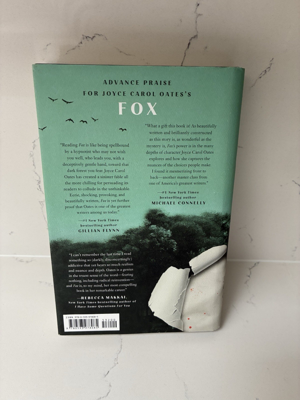 Fox A Novel Hardcover Joyce Carol Oates – GREAT Condition! Read Once! FREE SHIP!
