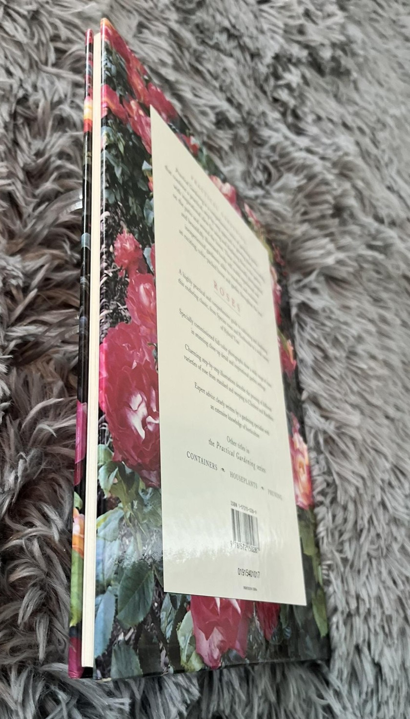 Roses David Squire Gardening Book Practical Guide Flowers Hardcover 1995 Vintage