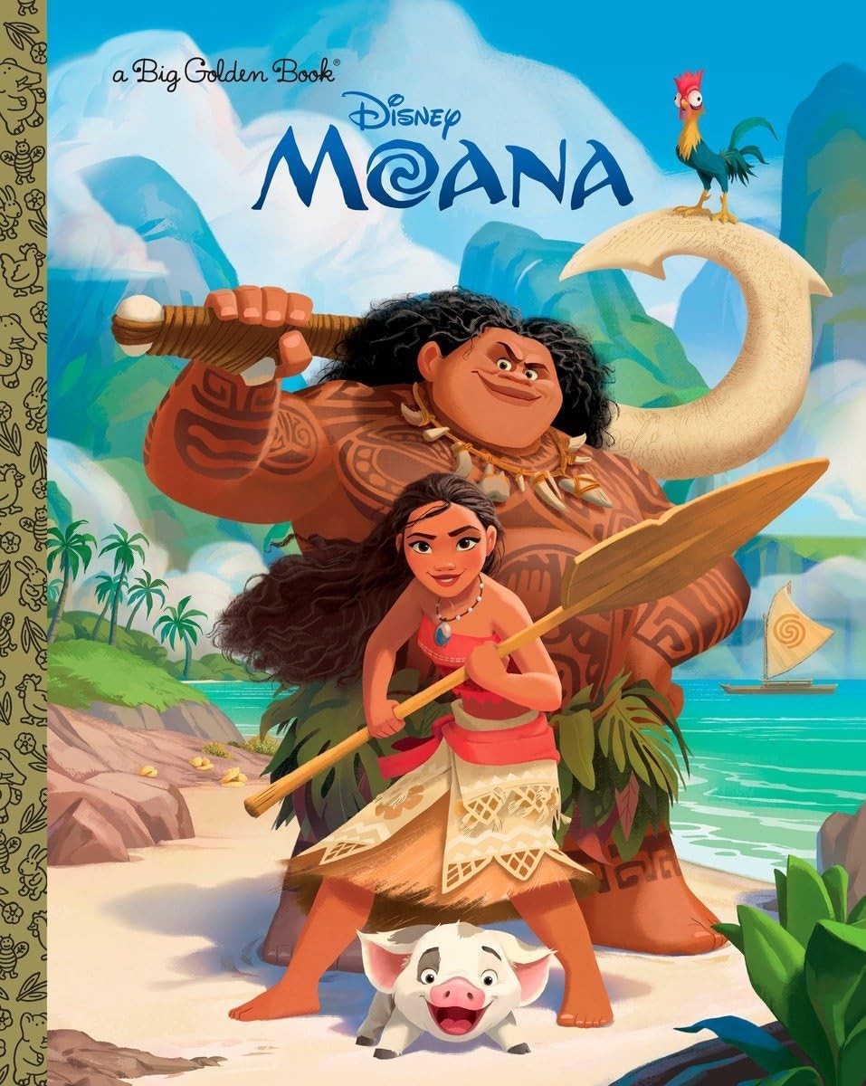 Moana Big Golden Book (Disney Moana) – hardcover RH Disney