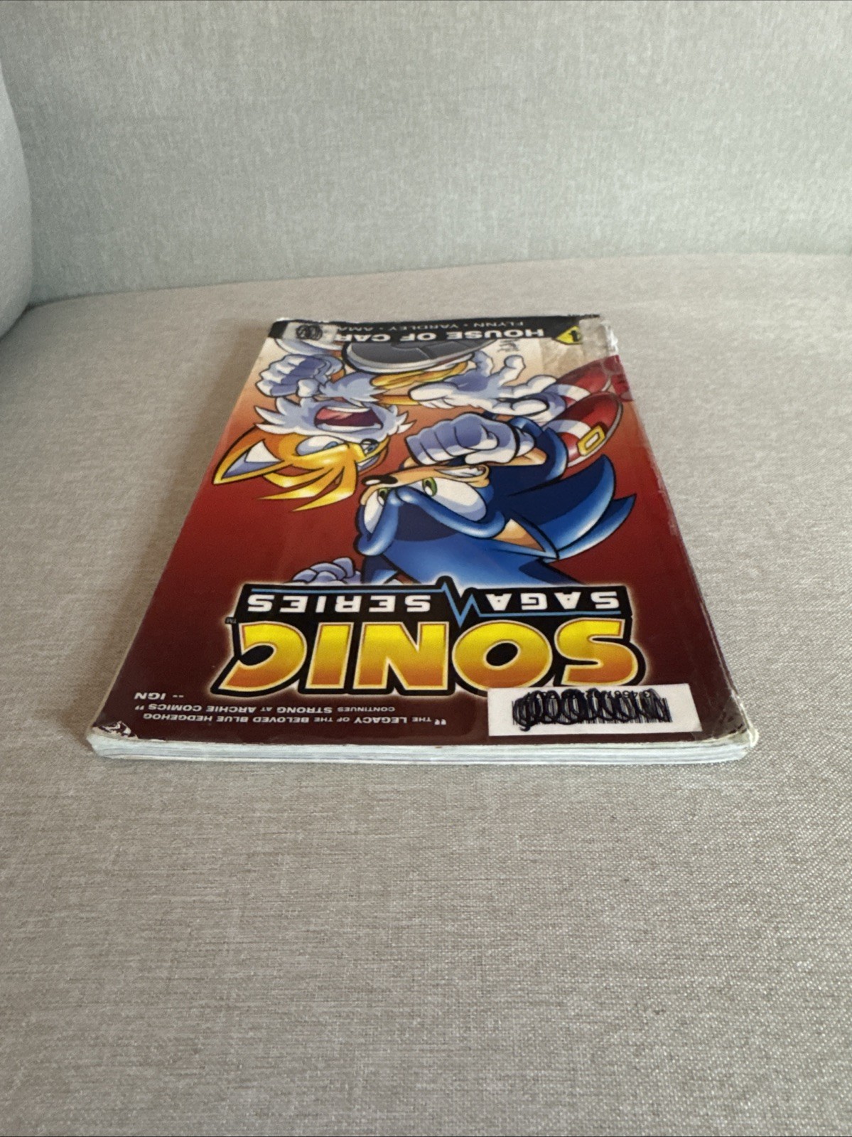 Sonic Saga Series 4: House of Cards by Sonic Scribes Staff (2013, Trade…