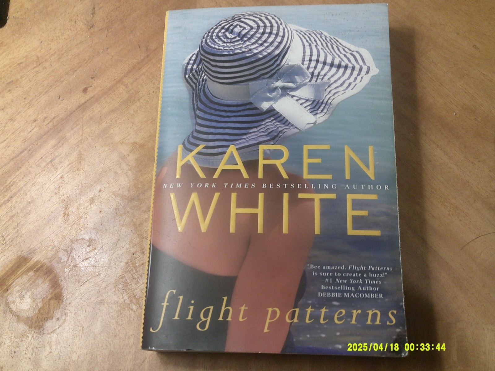 Flight Patterns by NYT Bestselling Author Karen White-8 x 5 1/2″ 420 pages