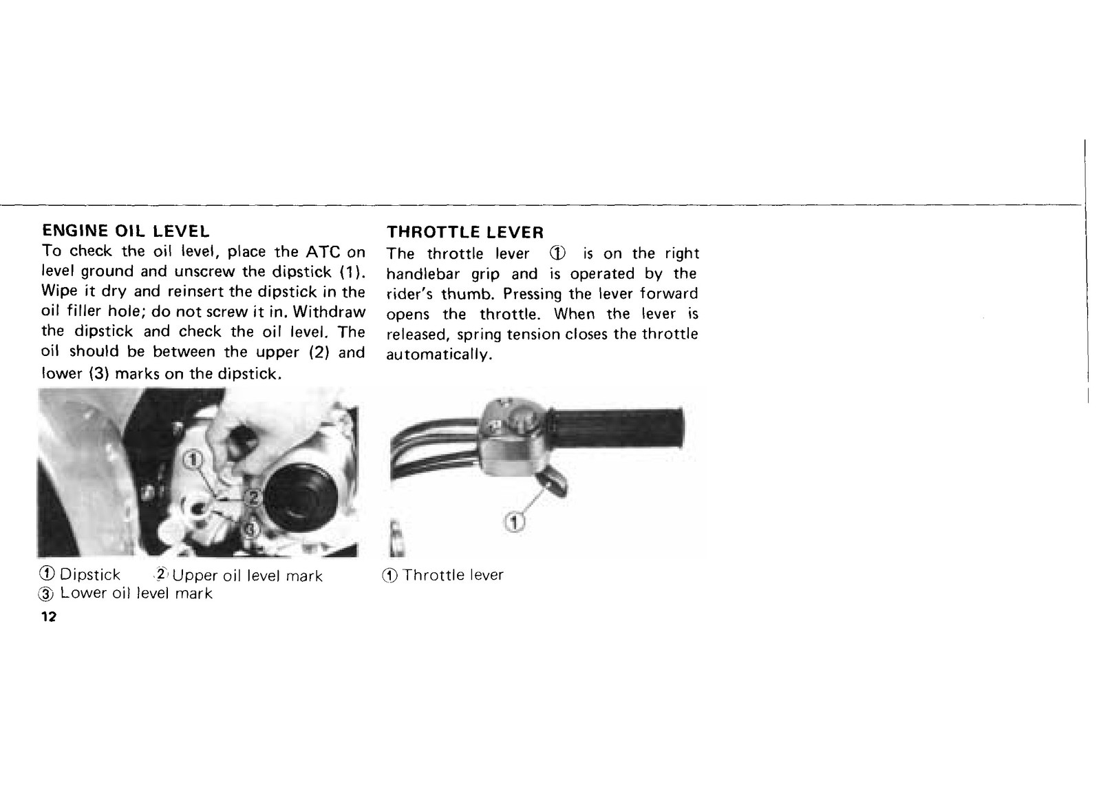 HONDA ATC70 All-Terrain Cycle Owners Manual 1982 – WIRE BOUND – TOUGH COVERS