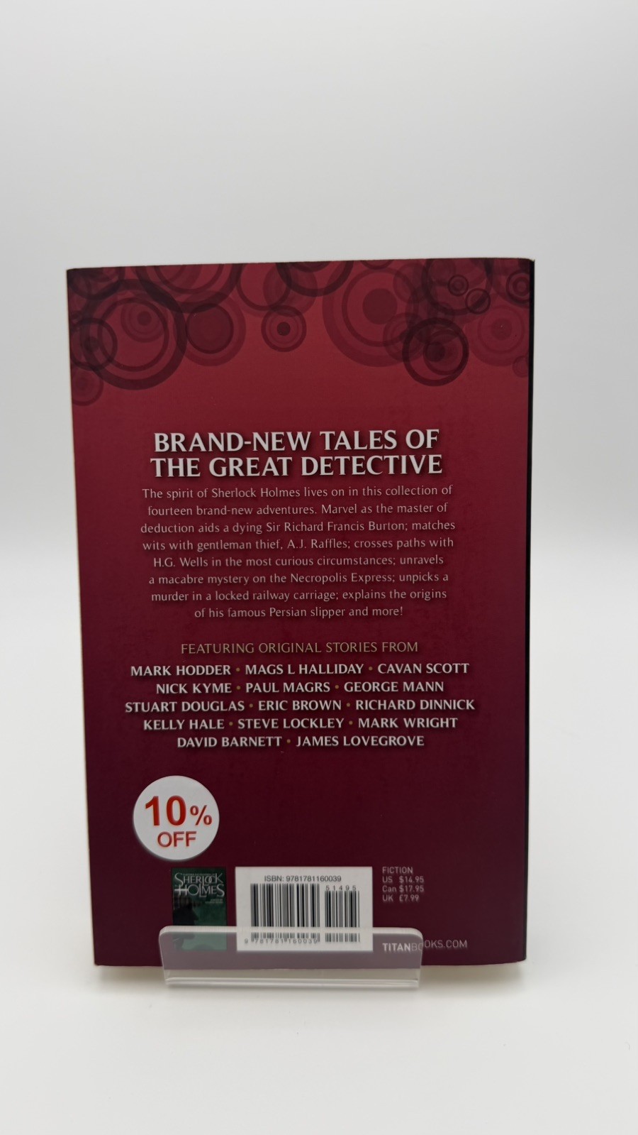 NEW Encounters of Sherlock Holmes by George Mann (2013, Trade Paperback)