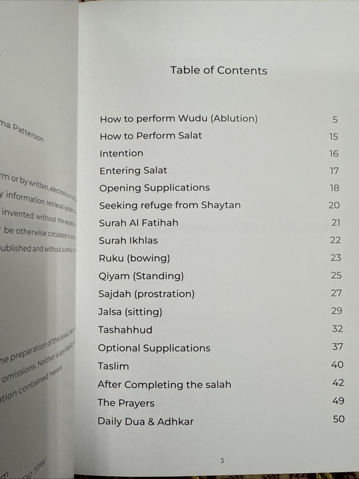 My First Prayer Book According To Quran And Sunnah
