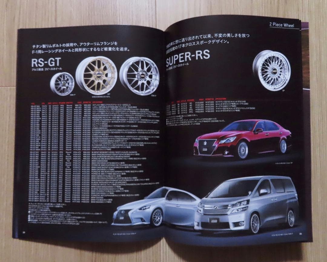 BBS Japan Forged Wheel Catalog 2013-2014 A4 35 pages