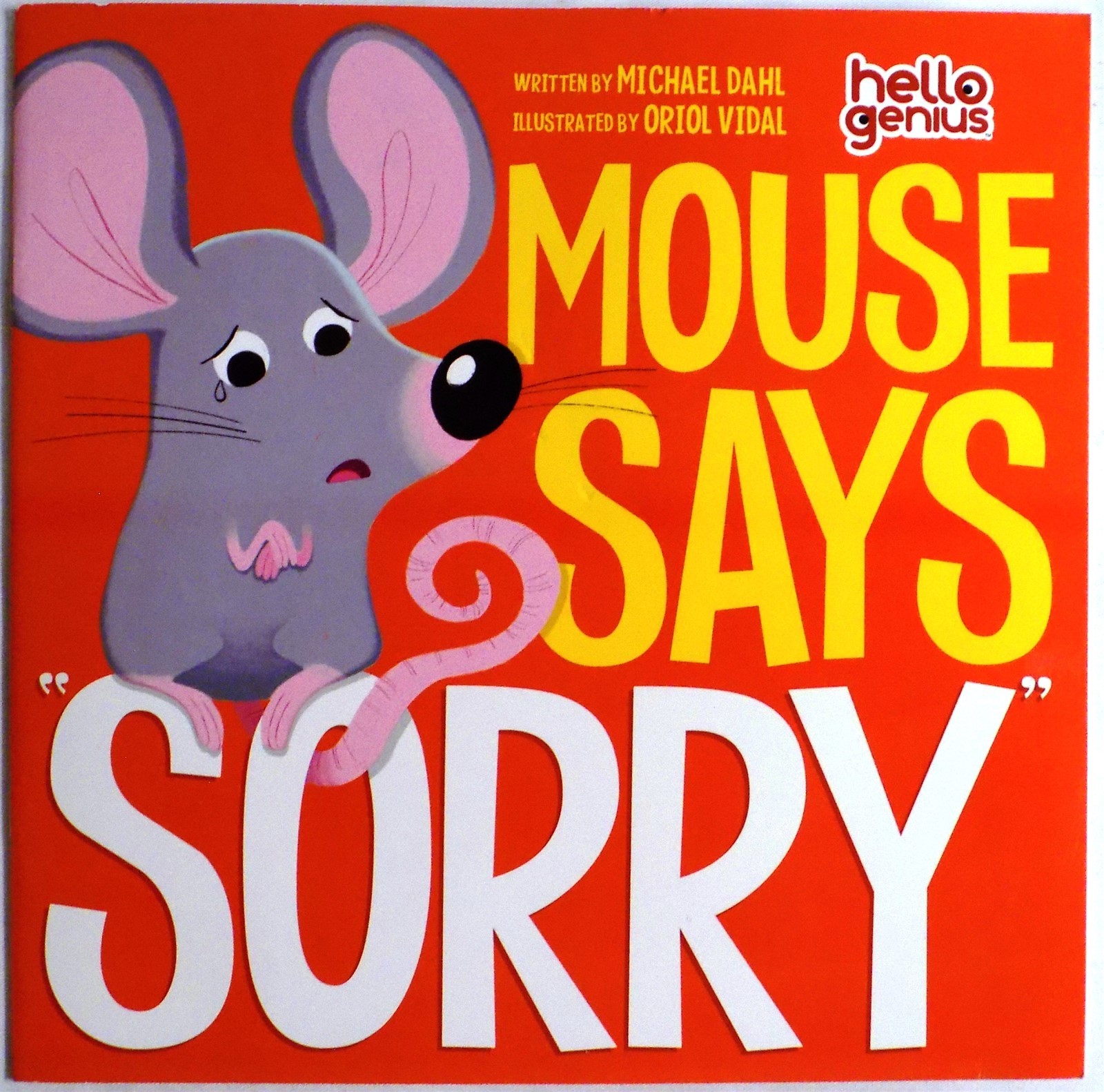 LOT OF 6 Mouse Says Sorry Paperback Michael Dahl 8.5 x 8.5 inches
