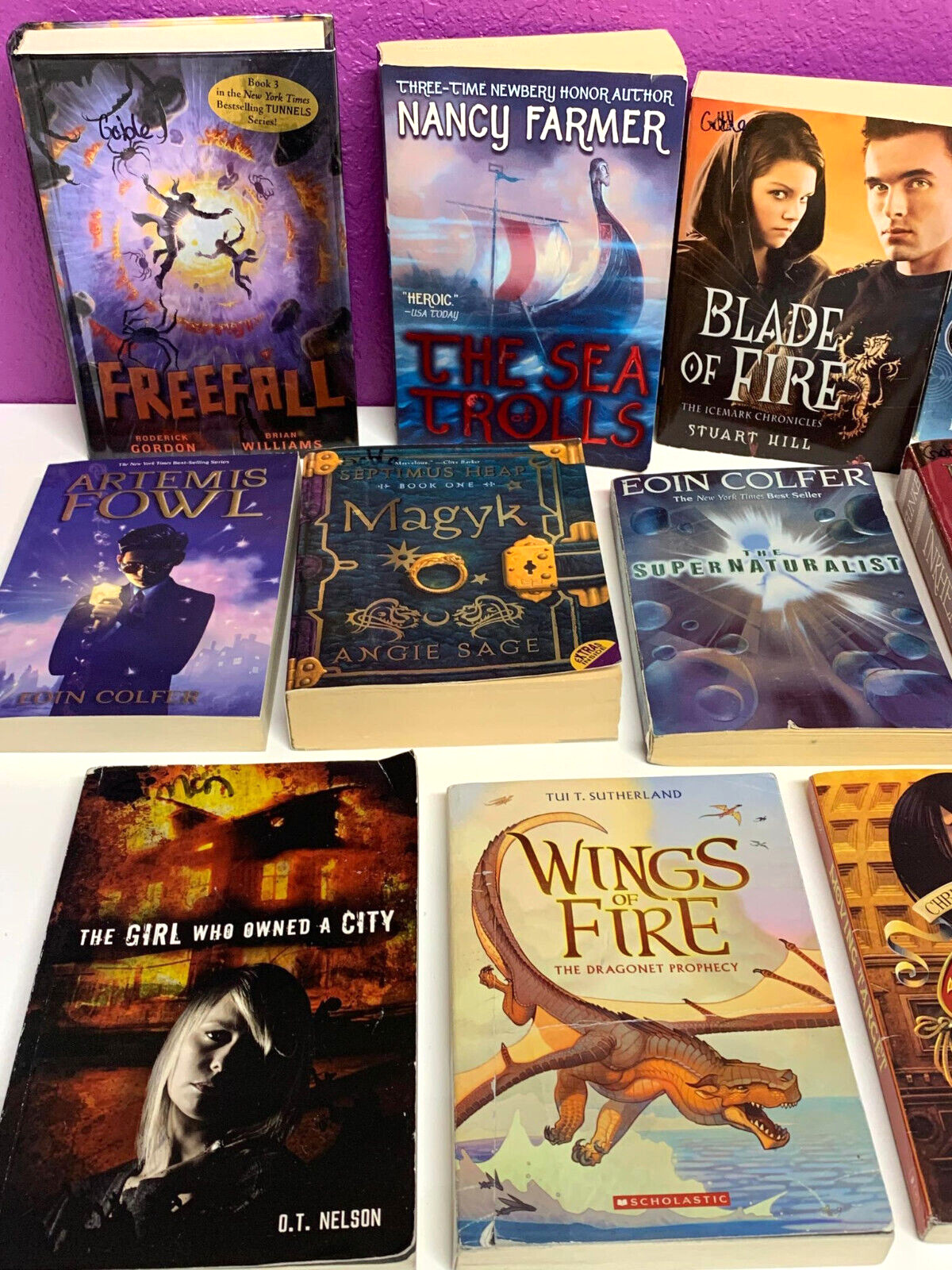 13 Fantasy Sci-Fi Dystopian Contemporary Magic Drama Mystery TEEN Books lot