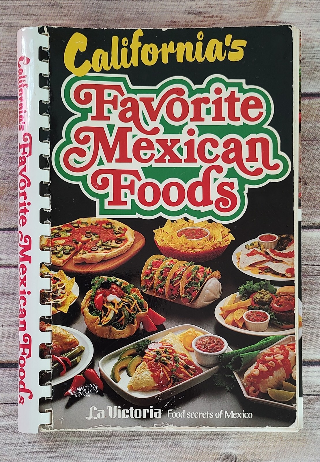 Vintage Cookbook Cook Book California’s Favorite Mexican Foods Recipes A4