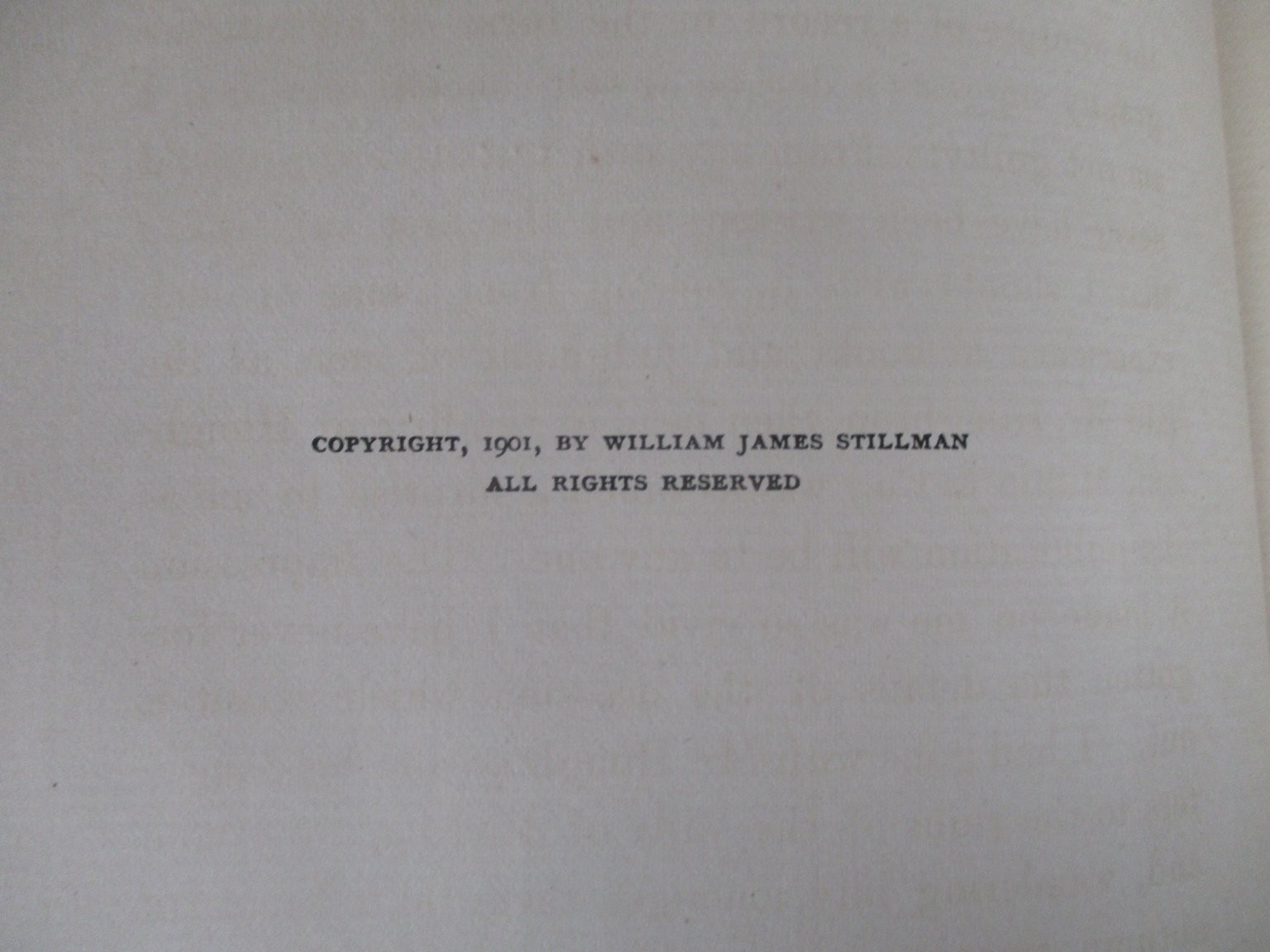 The Autobiography of a Journalist Stillman 1901 First Edition Vol I Memoir