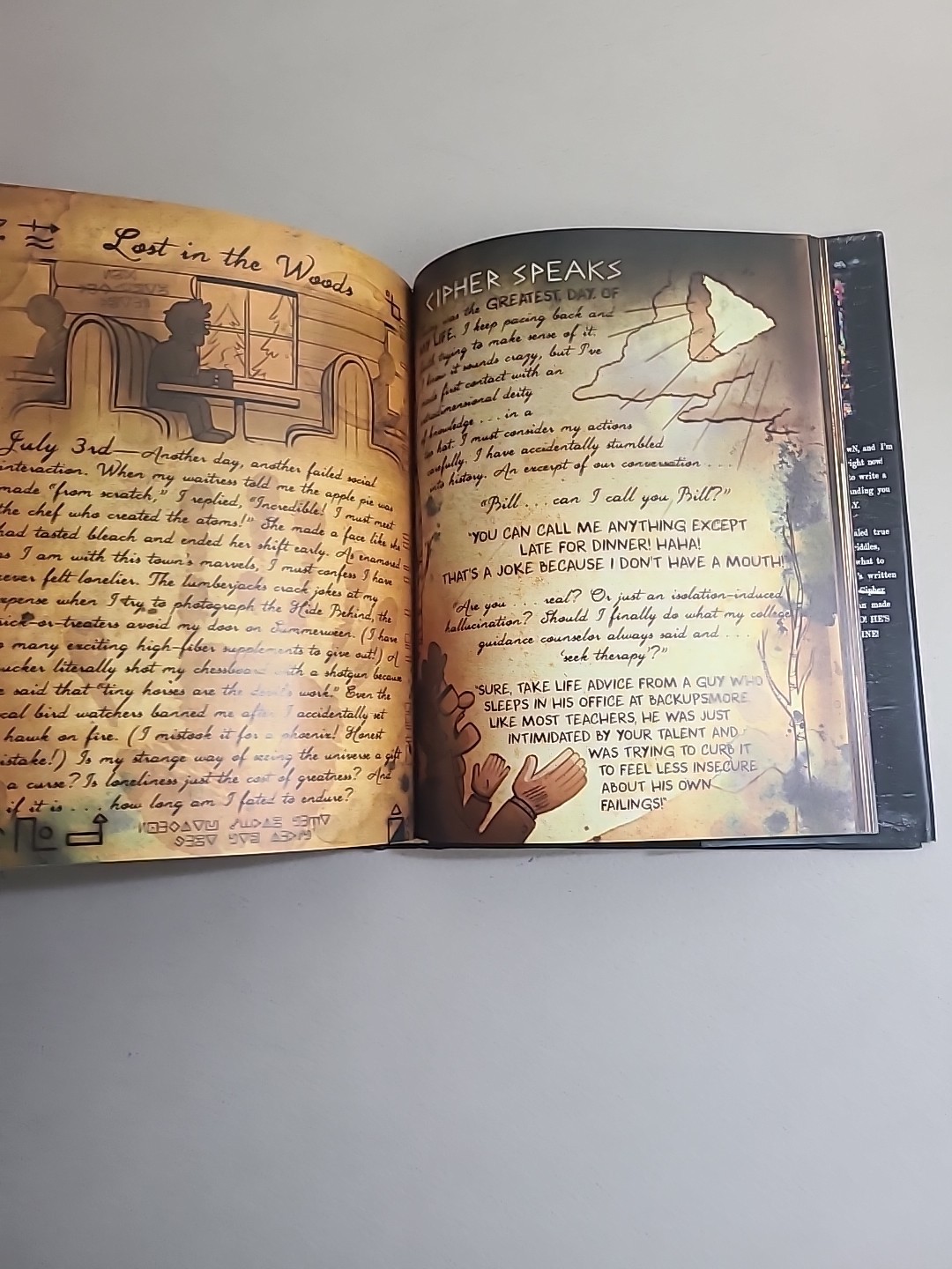The Book of Bill Alex Hirsch Gravity Falls B&N Exclusive Edition Hardcover