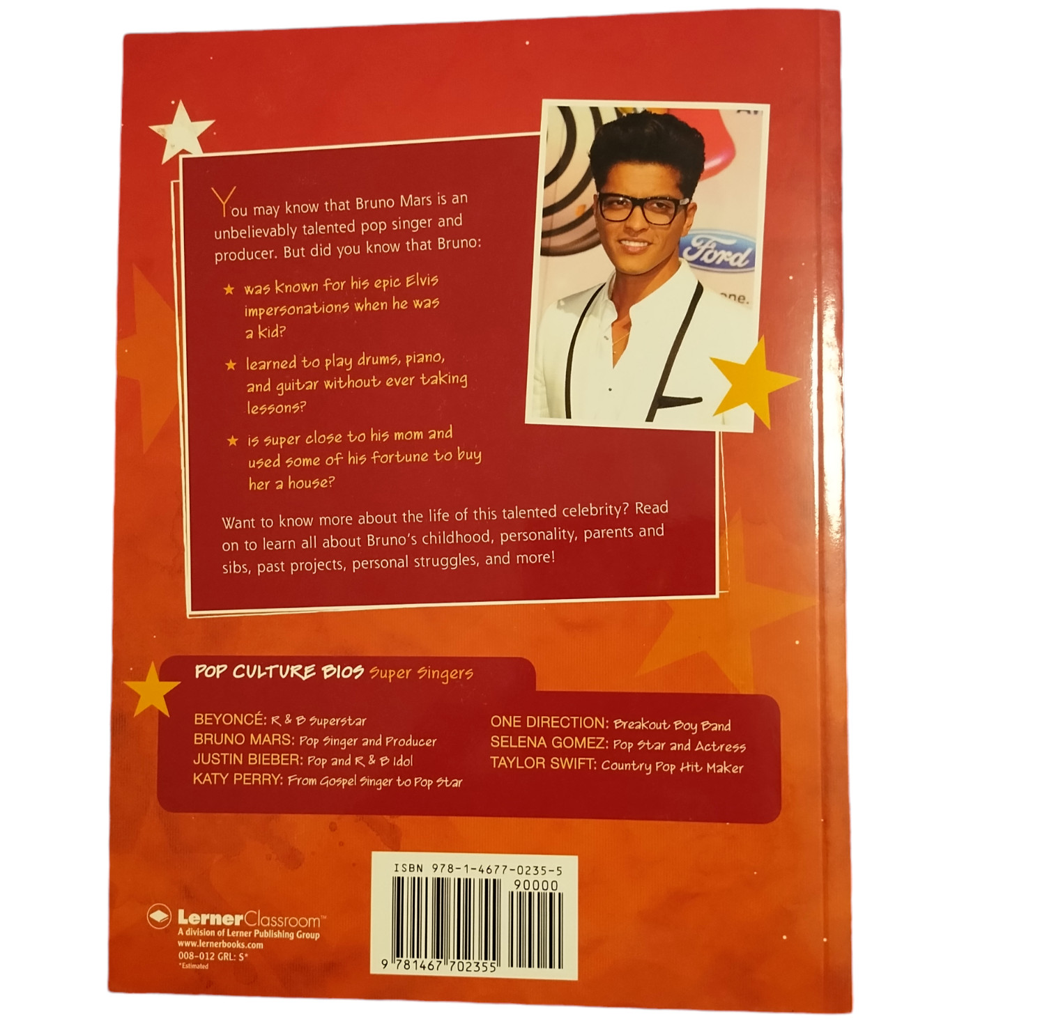 Bruno Mars Book Lot of 4 Pop Singer Songwriter Producer Piano Play Along & CD
