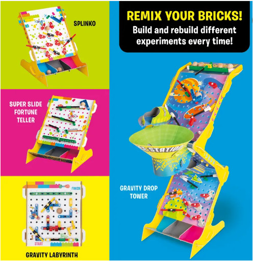 Lego Gravity Drop (Hardback or Cased Book) STEM Kids Activities NEW