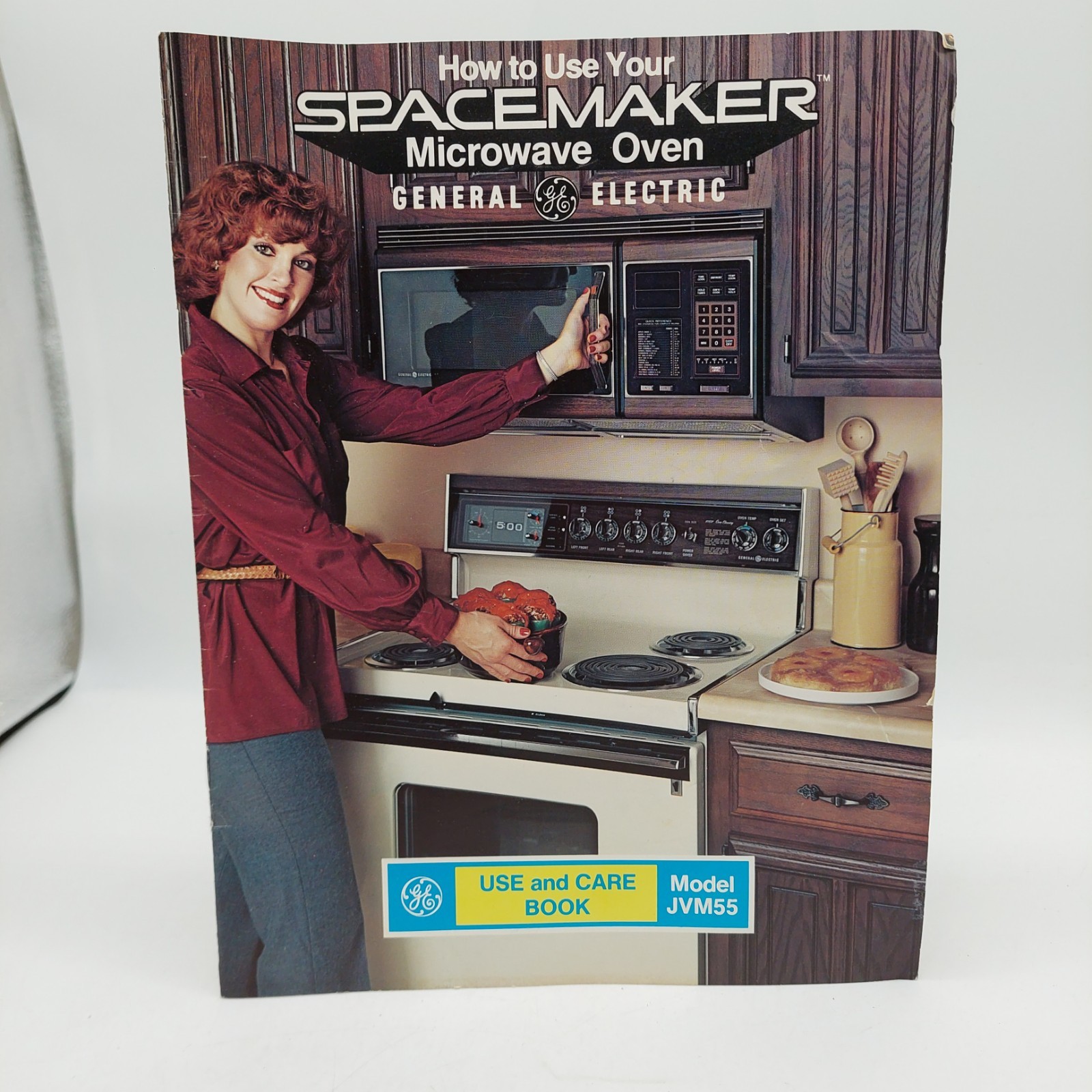 GE General Electric How To Use Your Spacemaker Microwave Oven JVM55 1979 Manual