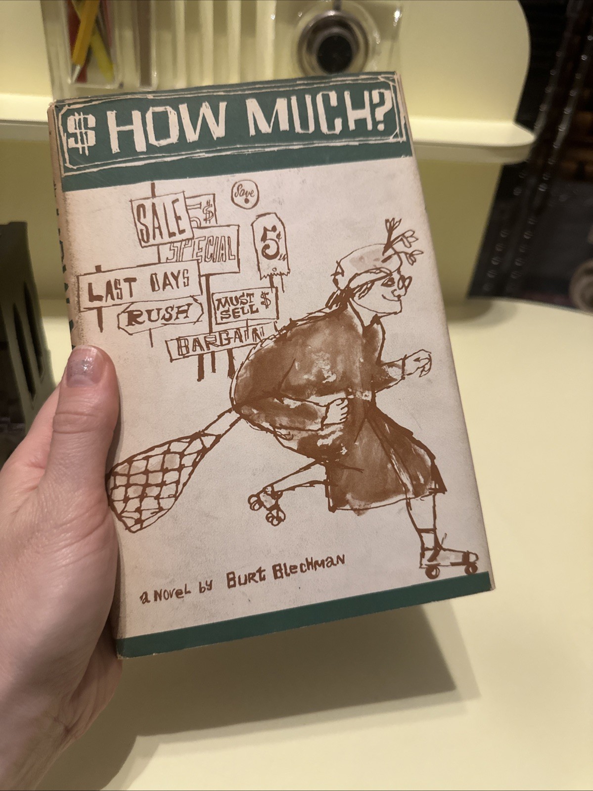1961 FIRST PRINTING VINTAGE HOW MUCH? NOVEL BY BURT BLECHMAN COLLECTIBLE BOOK F1