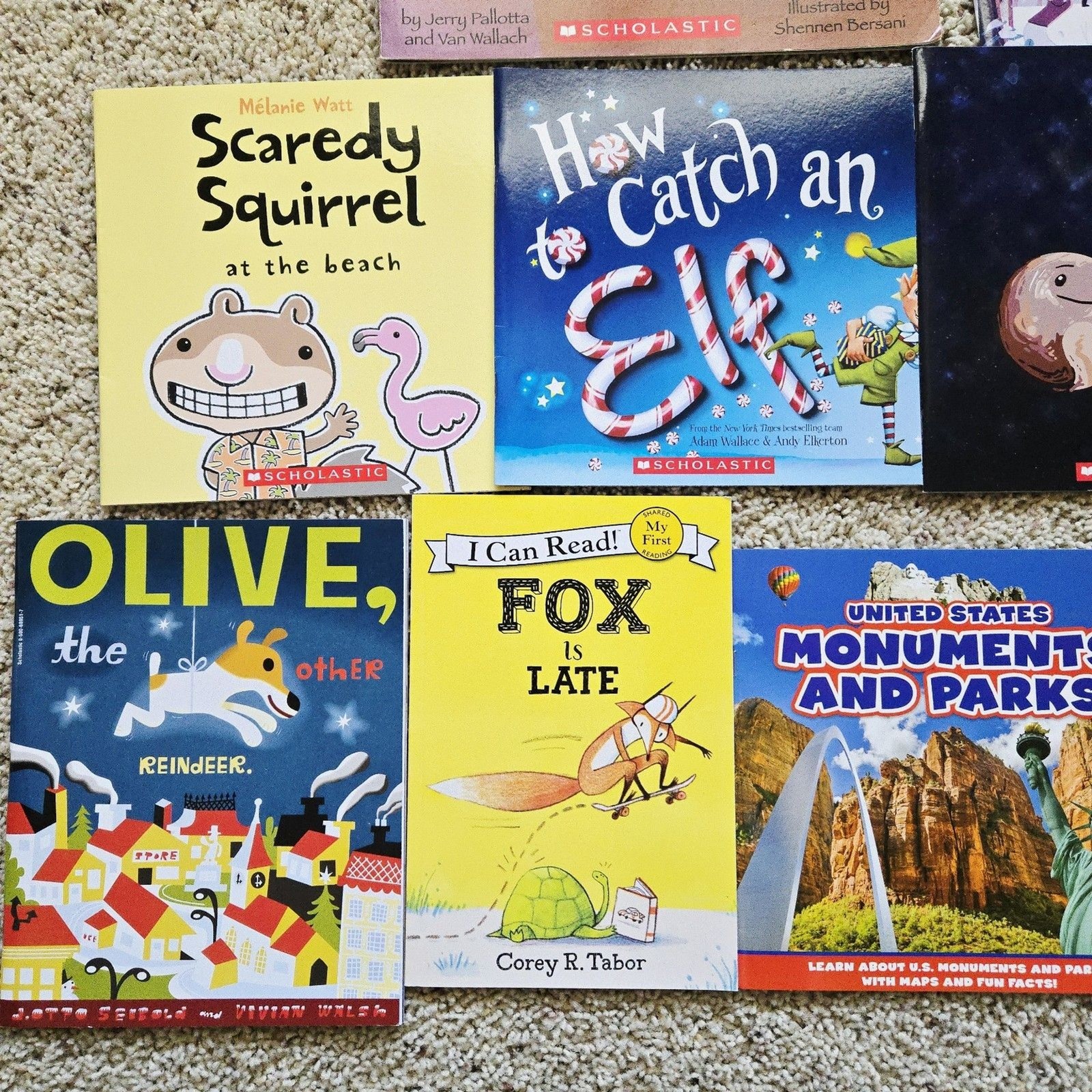 Lot of 35 Picture Books for Kids Boys Daycare Children MIX Bundle Space Science