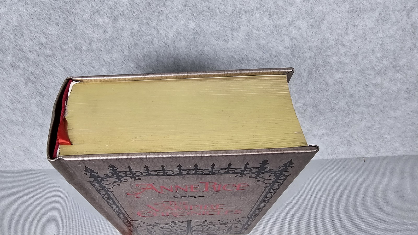 The Vampire Chronicles by Anne Rice Leather Collectible Edition Silver