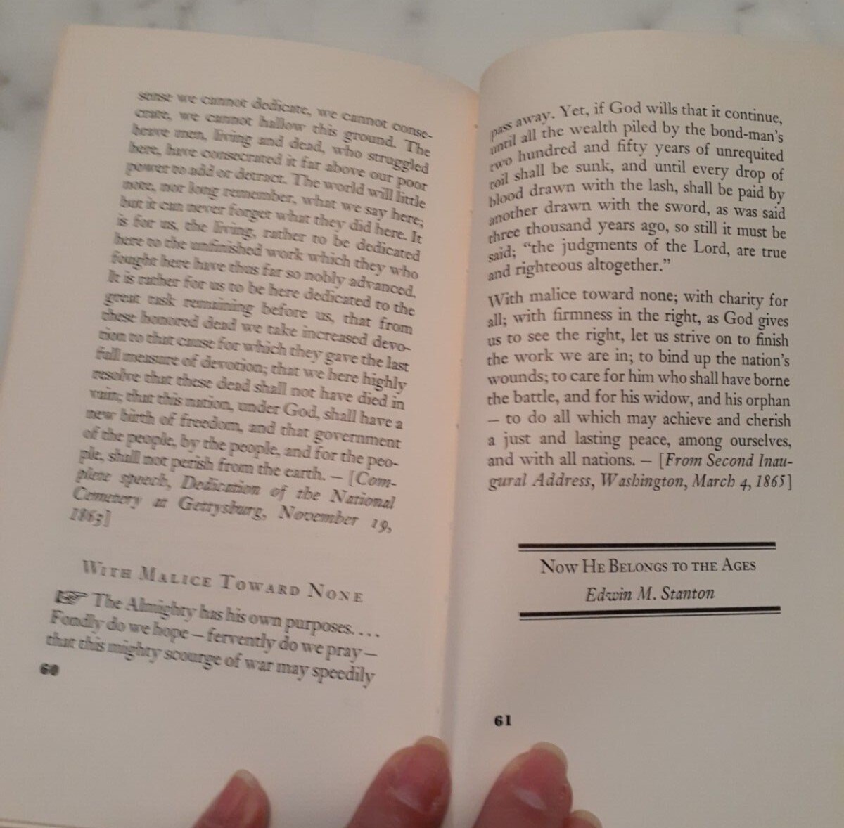 Abraham Lincoln ~ Wisdom & Wit VTG Book 1965 ~ 61 Pages