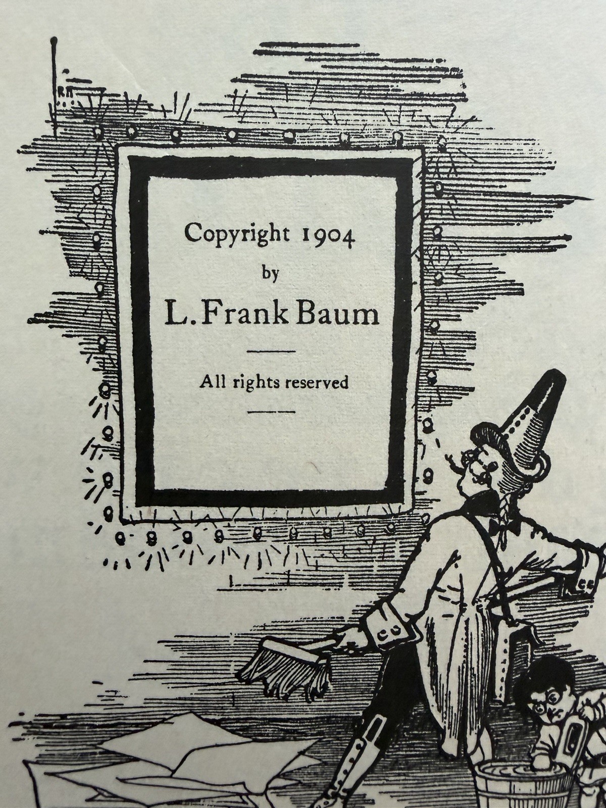 L. Frank Baum, The Land of Oz, Hardcover, Illustrated John R. Neill, 1904