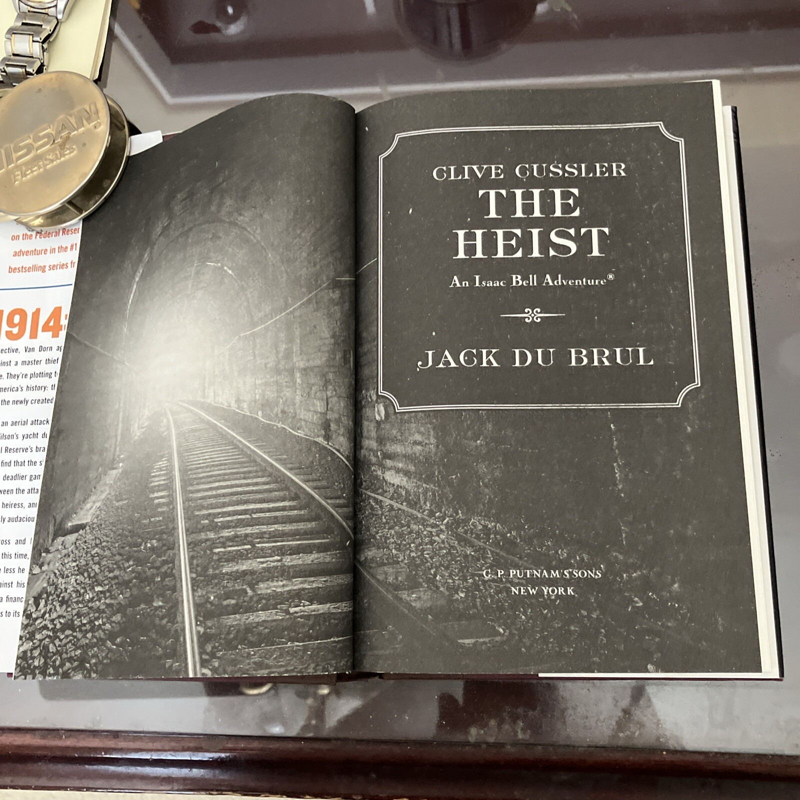 The Heist by Jack Du Brul, NEW 1st. Print Hardcover, FREE SHIP