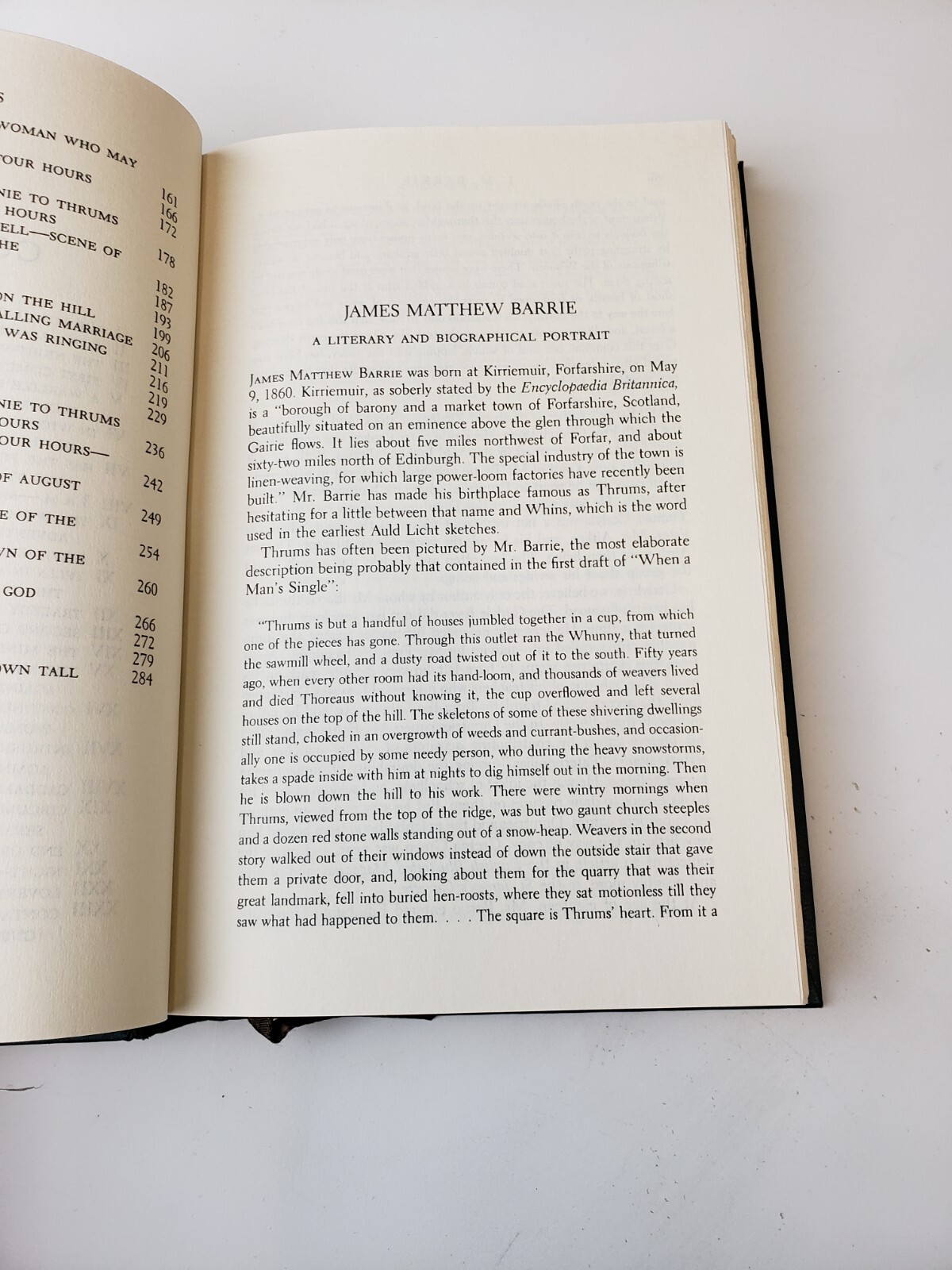 The Little Minister J.M. Barrie Intl Collectors Library Decorative HC Book