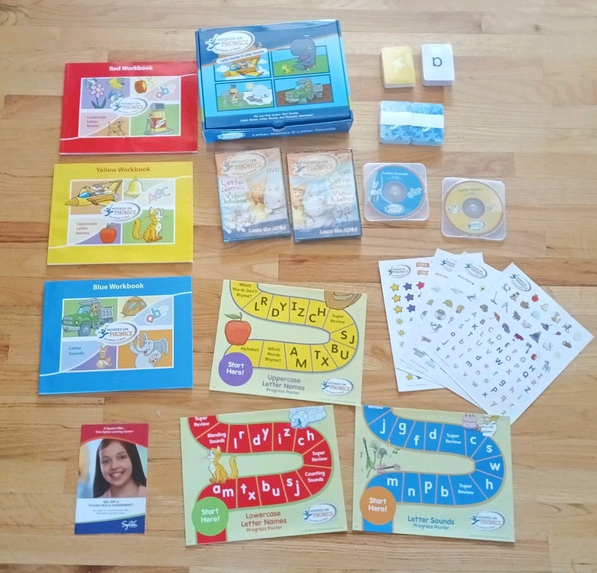 Hooked on Pre-K Hooked On Math Hook On Phonics Colors &Shapes As Is
