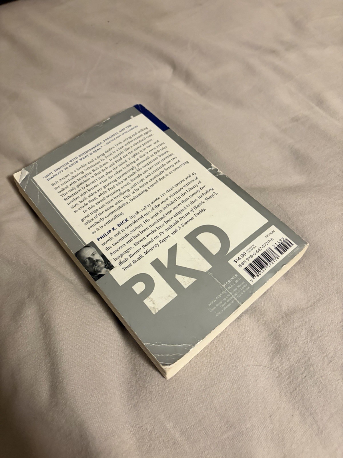 A Scanner Darkly, Philip K Dick, paperback